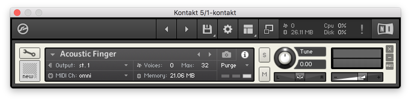 kontakt guitar