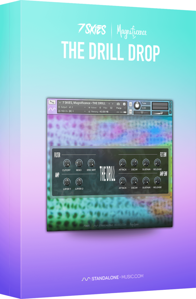 The Drill Drop Kontakt instrument